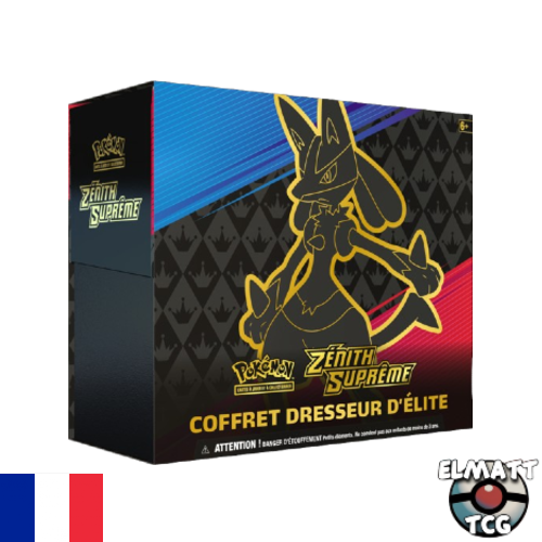 ETB - Coffret Dresseur d'Elite - Pokémon - Zénith Suprême - EB12.5 - Scellé - Français