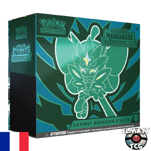 ETB - Coffret Dresseur d'Elite - Pokémon - Mascarade Crépusculaire - EV6 - Scellé - Français