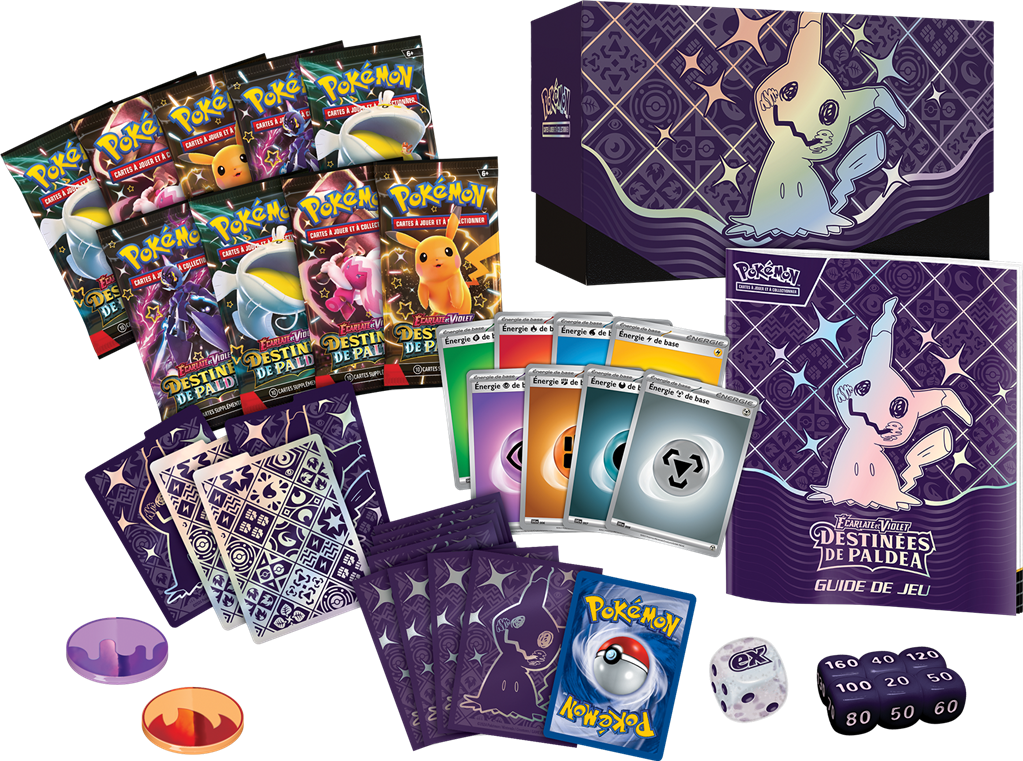 ETB - Coffret Dresseur d'Elite - Pokémon - Destinées de Paldea - EV4.5 - Scellé - Français