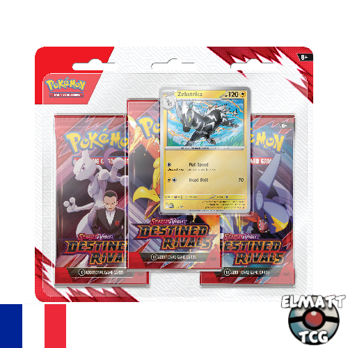 Tripack – Rivalités Destinées (EV10) – Illustration aléatoire