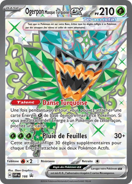 Pokémon Promo EV - Ogerpon Masque Turquoise