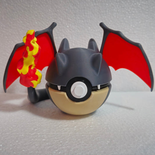 Poké Ball Dracaufeu Shiny – Impression 3D