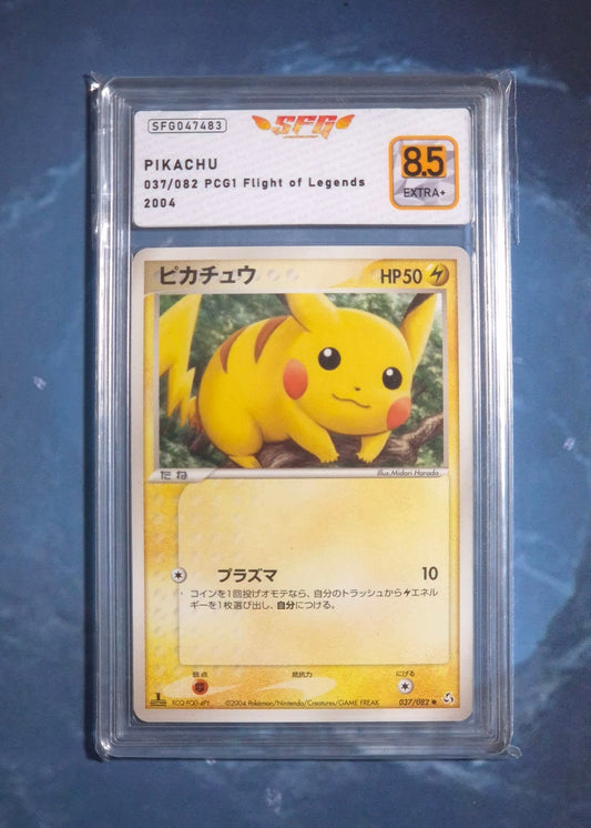 Carte Pokémon Pikachu 037/082 - Flight of Legends - Gradé 8.5