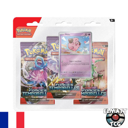 Tripack - Pokémon - Forces Temporelles - EV5 - Scellé - Français