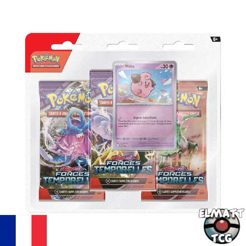 Tripack - Pokémon - Forces Temporelles - EV5 - Scellé - Français