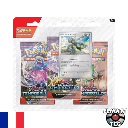 Tripack - Pokémon - Forces Temporelles - EV5 - Scellé - Français