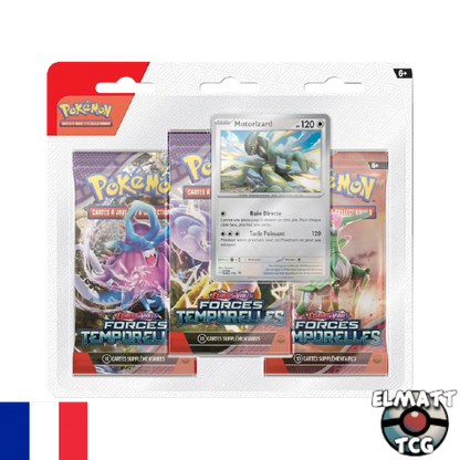 Tripack - Pokémon - Forces Temporelles - EV5 - Scellé - Français