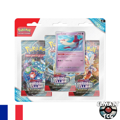 Tripack - Pokémon - Couronne Stellaire - EV7 - Scellé - Français