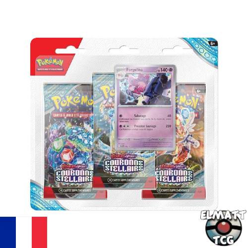 Tripack - Pokémon - Couronne Stellaire - EV7 - Scellé - Français
