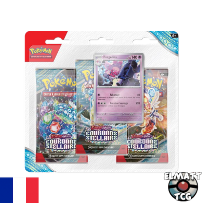Tripack - Pokémon - Couronne Stellaire - EV7 - Scellé - Français
