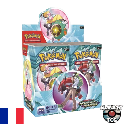 Display - Pokémon - Aventures Ensemble - EV9 - Scellé - Français