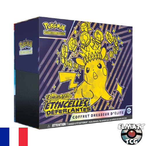 ETB - Coffret Dresseur d'Elite - Pokémon - Etincelles Déferlantes - EV8 - Scellé - Français