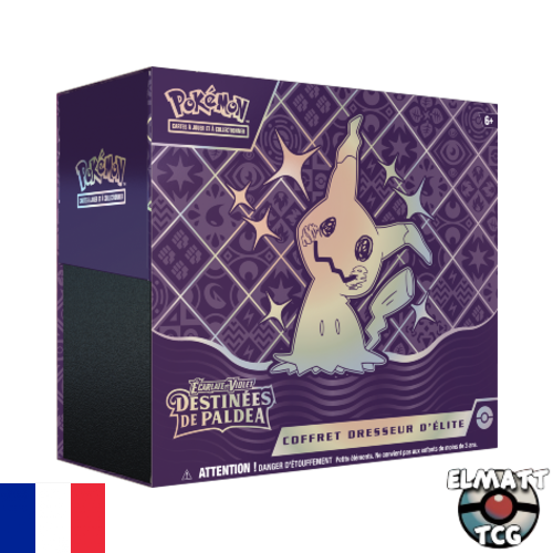 ETB - Coffret Dresseur d'Elite - Pokémon - Destinées de Paldea - EV4.5 - Scellé - Français