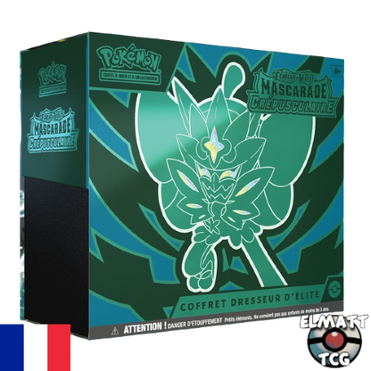 ETB - Coffret Dresseur d'Elite - Pokémon - Mascarade Crépusculaire - EV6 - Scellé - Français