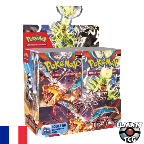 Display - Pokémon - Flammes Obsidiennes - EV3 - Scellé - Français