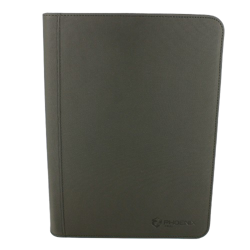 Album Zip Premium Noir 360 cartes – Phoenix Shield