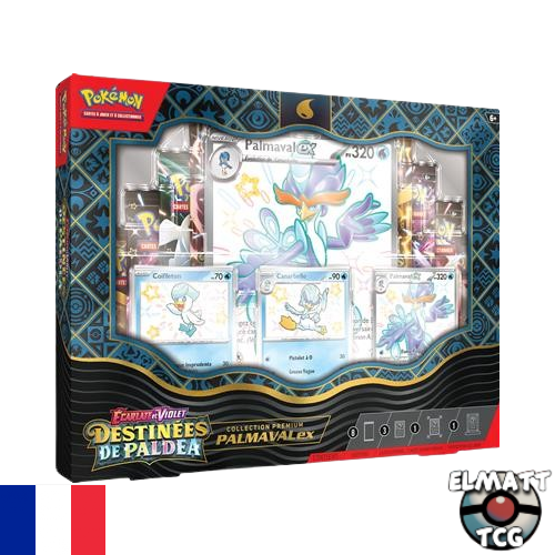 Coffret Premium Palmaval - Pokémon - Destinées de Paldea - EV4.5 - Scellé - Français