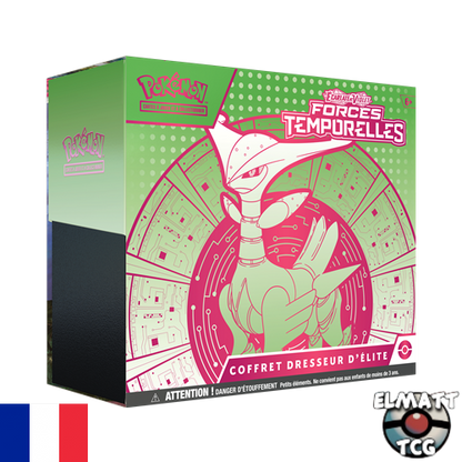 ETB - Coffret Dresseur d'Elite - Pokémon - Forces Temporelles - EV5 - Vert-de-fer - Scellé - Français
