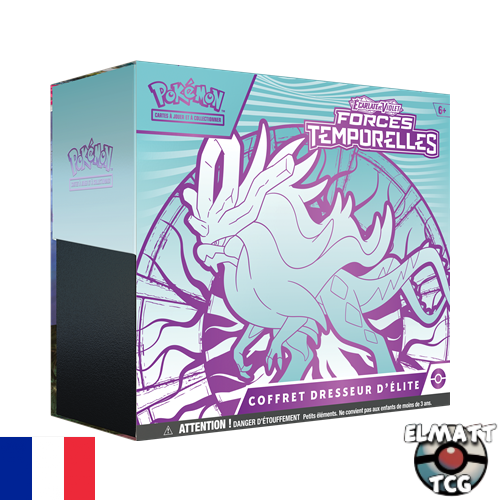 ETB - Coffret Dresseur d'Elite - Pokémon - Forces Temporelles - EV5 - Serpente-eau - Scellé - Français
