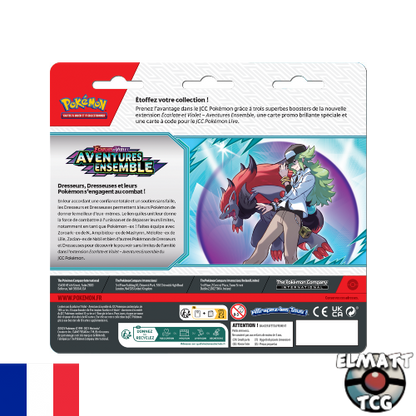 Tripack - Pokémon - Aventures Ensemble - EV9 - Scellé - Français